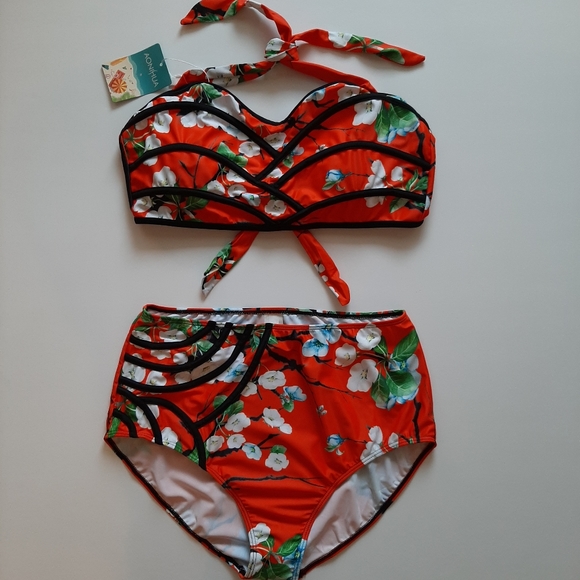 2 PIECE SWIMSUIT - Picture 2 of 7